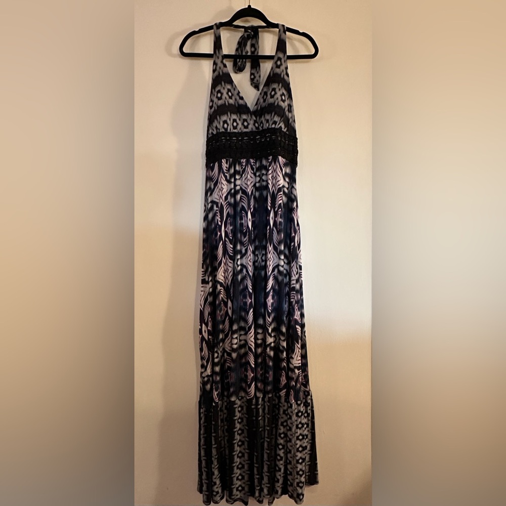 Bohemian Patterned Maxi Dress